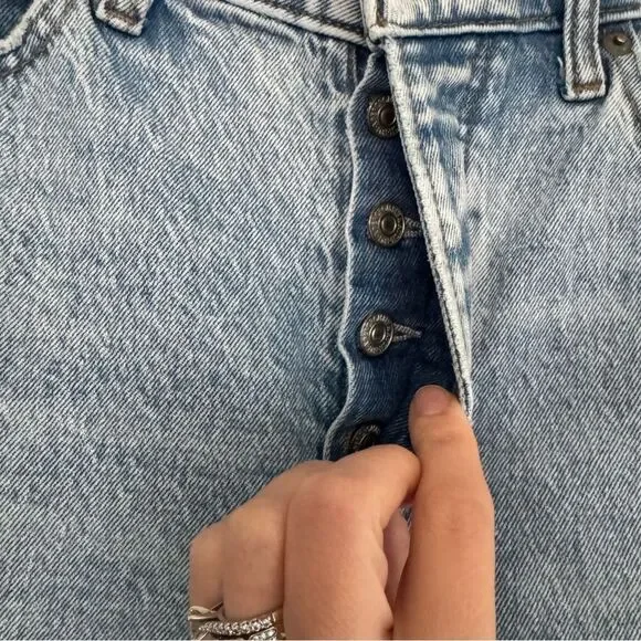 Abercrombie Dad High Rise Curve Love sz 28/6 - Picture 3 of 5